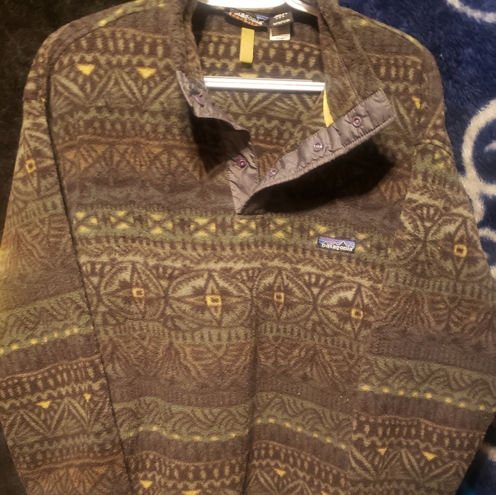 vintage patagonia fleece jacket